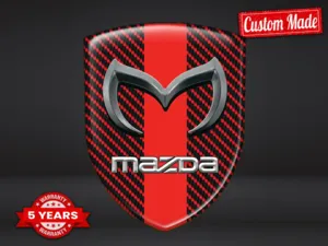 Mazda Pegatinas Automotrices Resistentes Limitadas Con Estilo